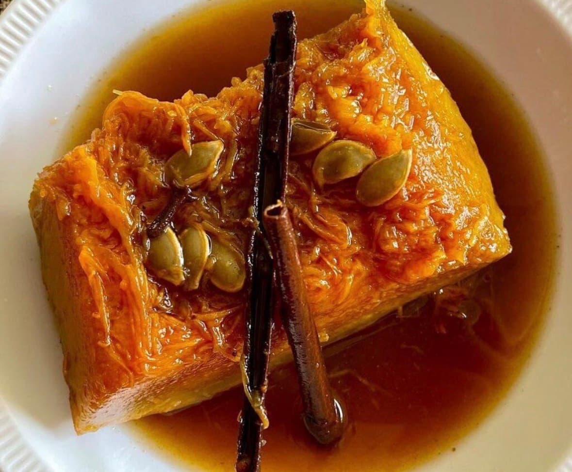 Calabaza en tacha