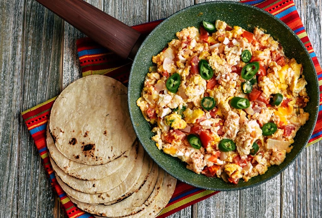 Huevo a la mexicana